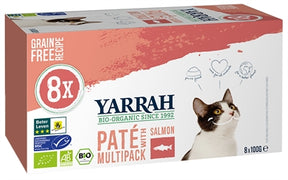 Yarrah Organic Multipack Pate Salmon Bree