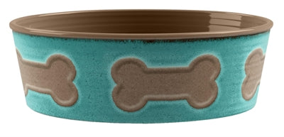 Tarhong Food Bowl Print Bot Melamine Turkus