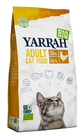 Organiczne kawałki kurczaka Yarrah Cat