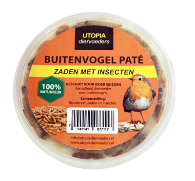 Utopia vogelpate z nasionami i owadami