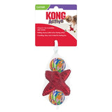 Kong Cat Active Jacks Stuiterbal Multipack z kocimiętowym czerwonym