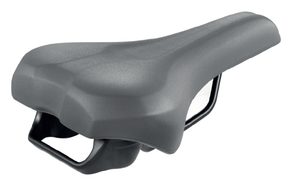 Selle Montegrappa BMG 5008 EBIKE SADDLE MANIGLIA z uchwytem szarym