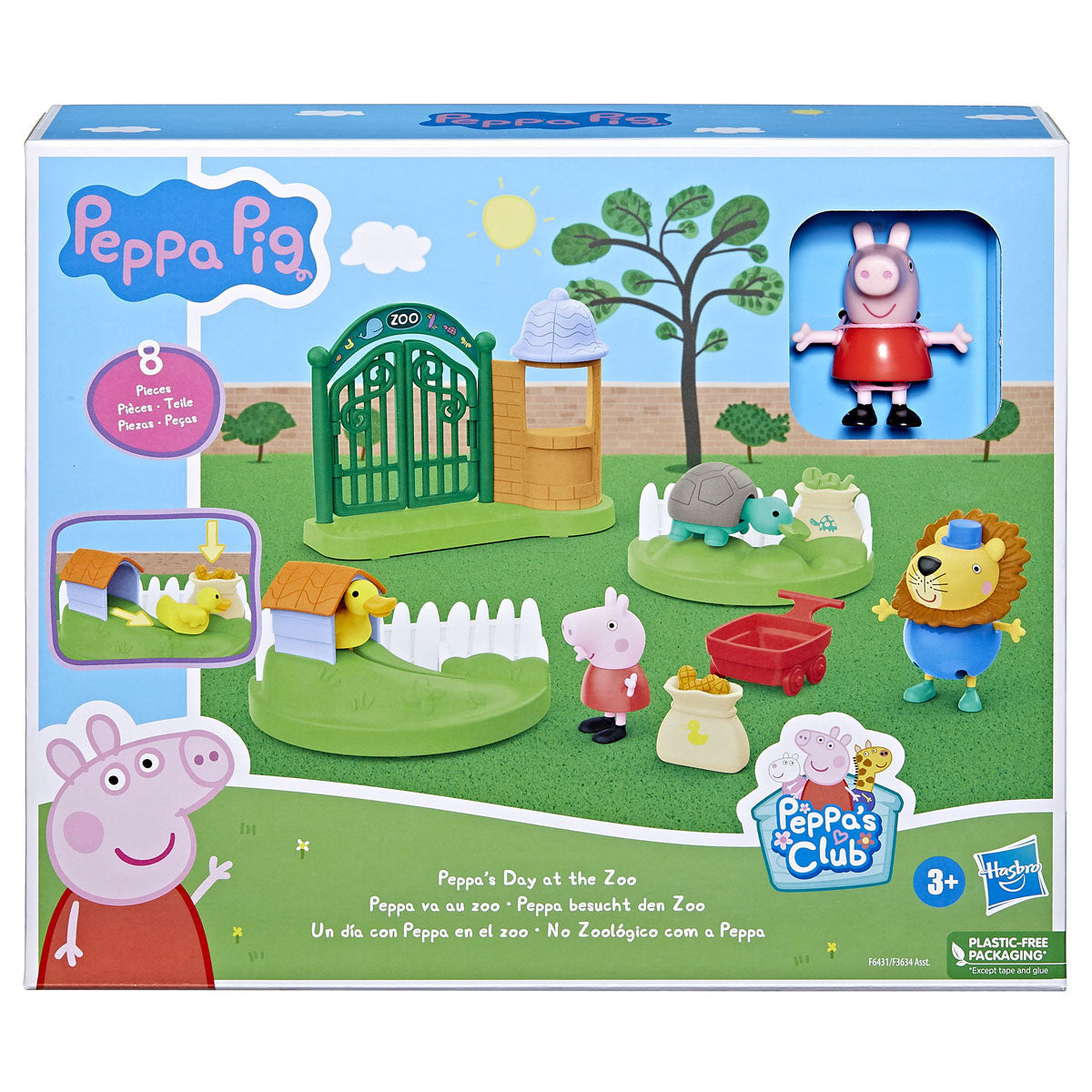 Hasbro Peppa idzie do Zoo Speelset