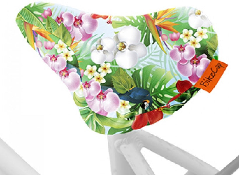 Tropical Flower Tropic Deck Bikecap