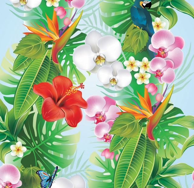 Tropical Flower Tropic Deck Bikecap