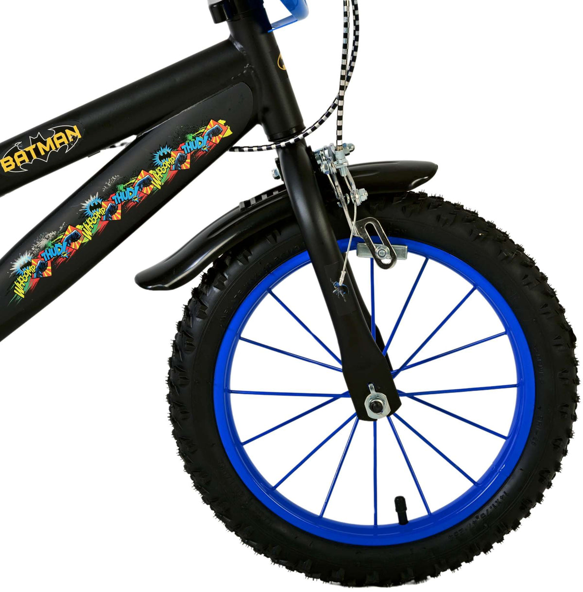 Batman Children's Bike - Boys - 14 cali - Czarny