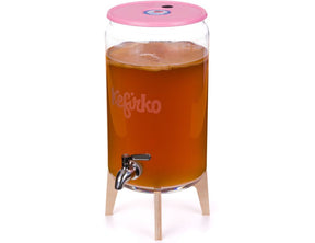 Kefirko Kombucha Glass Jar na statywie