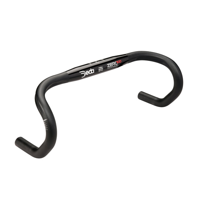 Deda sterowanie zero100 anatomiczne 44 cm czarne aluminium