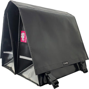 Torba rowerowa Double XL PVC 46L Black