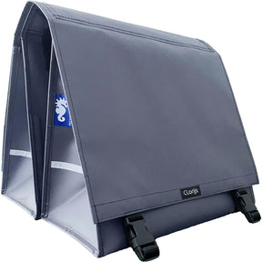 Torba rowerowa podwójna XL PVC 46L Matt Grey