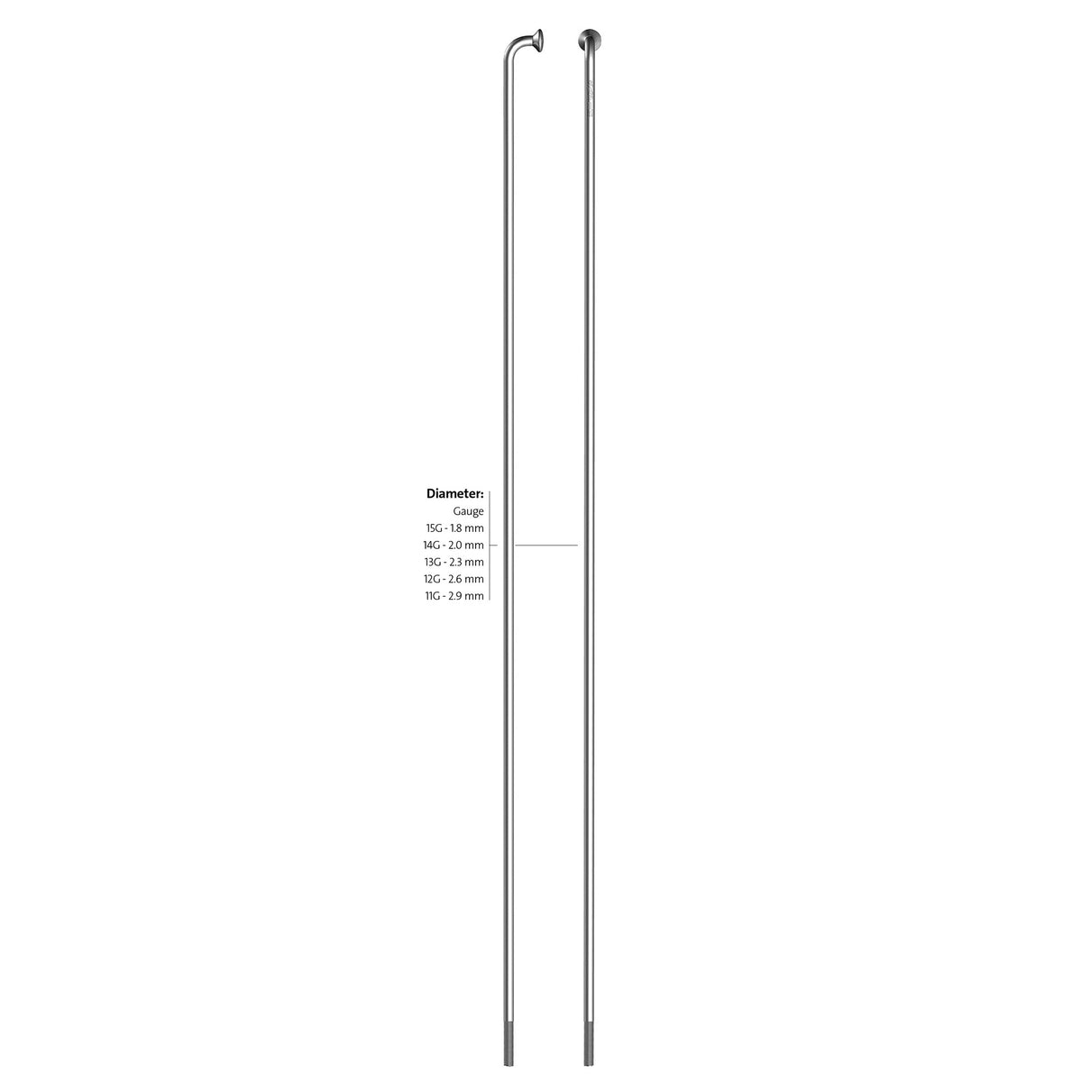 SAPIM Spaak 14-232 Lider stal nierdzewna z Nippel (100st)