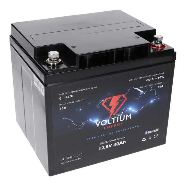 Voltium Energy LifePo4 Bateria 12,8 V 40AH Bluetooth