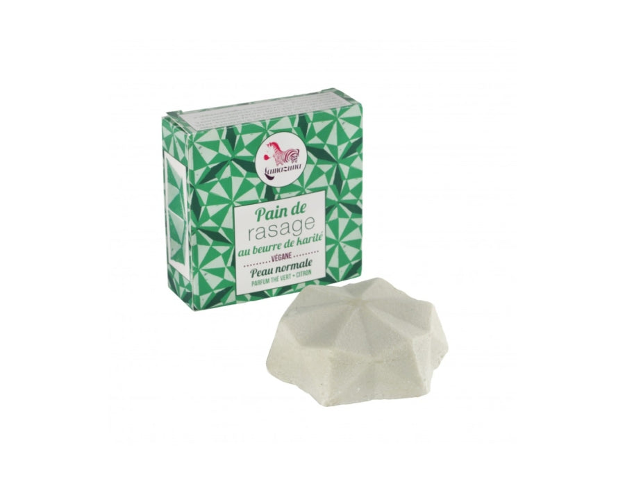 Lamazuna Thaving Soap in Block Green Tea Lemon
