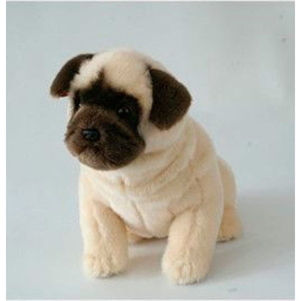 Siedzący mops 22 cm